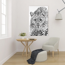 Canvas 24 x 36 - Leopard ready to attack