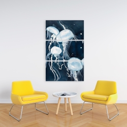 Toile 24 x 36 - Meduses