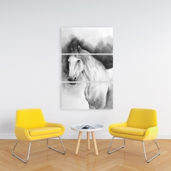 Canvas 24 x 36 - Domino horse
