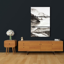 Canvas 24 x 36 - Peaceful landscape