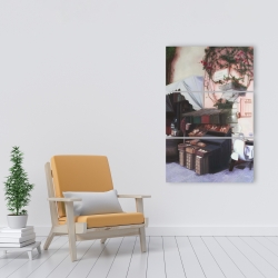 Toile 24 x 36 - Kiosque en italie