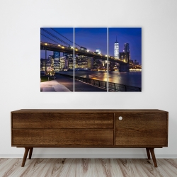Toile 24 x 36 - Ville de nuit