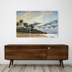 Canvas 24 x 36 - Tropical summer moments