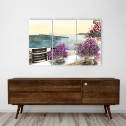 Toile 24 x 36 - Vue sur la mer méditerranée