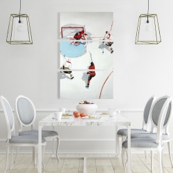 Canvas 24 x 36 - Eventful hockey game