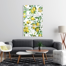 Canvas 24 x 36 - Lemon pattern