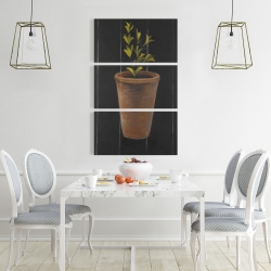 Canvas 24 x 36 - Plant of marjolaine