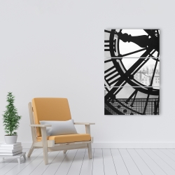Canvas 24 x 36 - Clock at the orsay museum