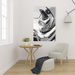 Canvas 24 x 36 - Beautiful chrome car