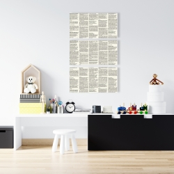 Canvas 24 x 36 - Newspaper