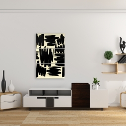 Canvas 24 x 36 - Deconstructed stripes