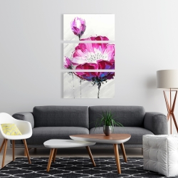 Canvas 24 x 36 - Fuchsia wild flower