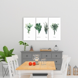 Toile 24 x 36 - Fine herbs