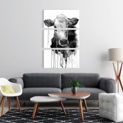 Canvas 24 x 36 - Jersey cow