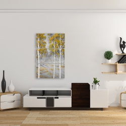 Canvas 24 x 36 - Birch forest