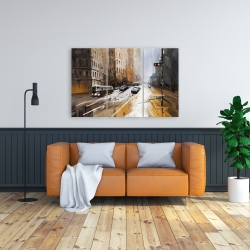 Canvas 24 x 36 - Abstract city street