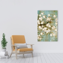 Canvas 24 x 36 - White cherry blossom