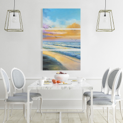 Toile 24 x 36 - Coucher de soleil tropical à couper le souffle