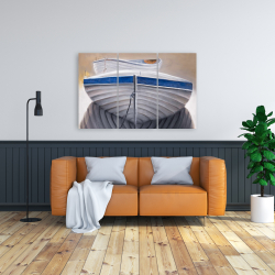 Canvas 24 x 36 - Two canoe boats