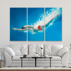 Toile 40 x 60 - Plongeons