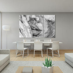 Canvas 40 x 60 - Luscious lips