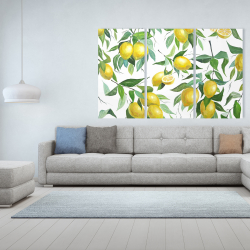 Canvas 40 x 60 - Lemon pattern