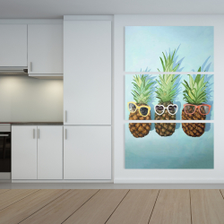 Toile 40 x 60 - Ananas d'été