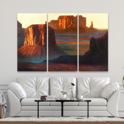 Canvas 40 x 60 - Monument valley tribal park in arizona
