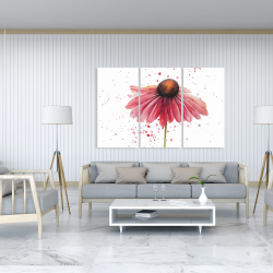 Canvas 40 x 60 - Pink daisy