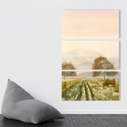 Toile 40 x 60 - Doux matin à la campagne