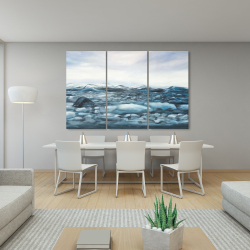 Toile 40 x 60 - Glaciers en islande