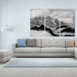 Canvas 40 x 60 - Grey clouds
