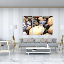 Toile 40 x 60 - Cailloux de plage