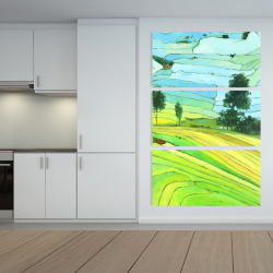 Toile 40 x 60 - Rizières du vietnam