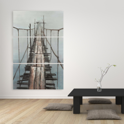 Toile 40 x 60 - Vieux pont abandonné