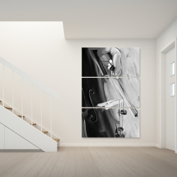 Toile 40 x 60 - Musicien avec un violoncelle