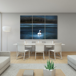 Toile 40 x 60 - Magnifique cygne