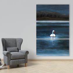 Toile 40 x 60 - Magnifique cygne