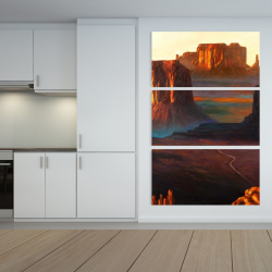 Canvas 40 x 60 - Monument valley tribal park in arizona