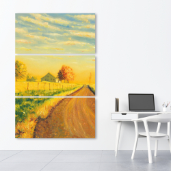 Toile 40 x 60 - à la campagne