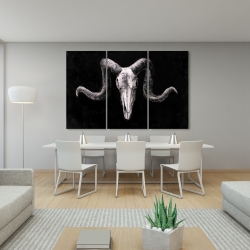 Toile 40 x 60 - Crâne squelettique de style grunge
