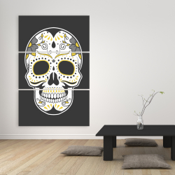 Canvas 40 x 60 - Mexican sugar skull art