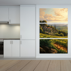 Toile 40 x 60 - Crépuscule détendu