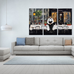 Toile 40 x 60 - Le cabaret