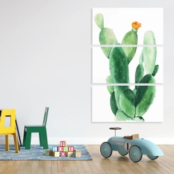 Toile 40 x 60 - Cactus en fleuraison