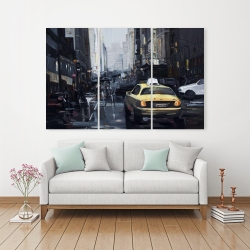 Canvas 40 x 60 - New york in the dark