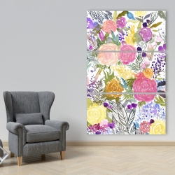 Canvas 40 x 60 - Bundle of flowers