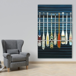 Canvas 40 x 60 - Paddles