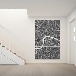 Canvas 40 x 60 - London city plan