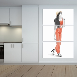 Toile 40 x 60 - Faire la pose